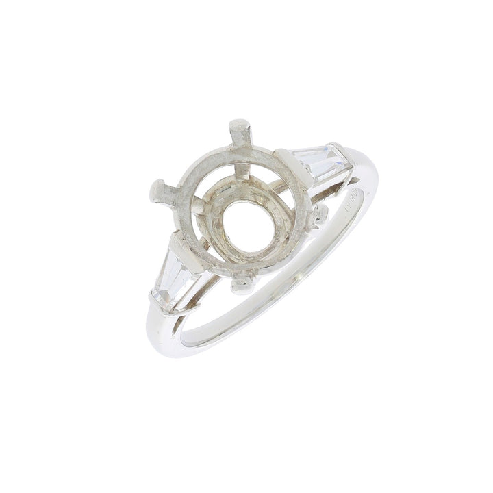 Diamond 4-Prong Setting Platinum .60 CTW