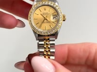 Rolex Datejust Diamond Bezel Ladies Two Tone Watch