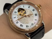 Theo Faberge Watch 18K Rose Gold Sterling Model 406 Limited Edition #6