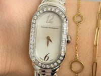 David Yurman Diamond Bezel Mother-of-Pearl Watch Ref. T408-MSS