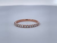Classic Diamond Band 0.25CTW 18K Rose Gold