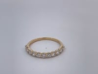 Shared Prong Diamond Band 0.80CTW 14K Yellow Gold