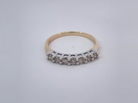 Diamond Anniversary Band 0.43CTW 14K Two Tone