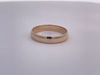 Wedding Band 4MM 10K Yellow Gold