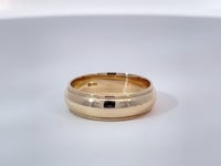 Classic 5MM Milgrain Edge Band 14K Yellow Gold