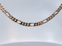 Figaro Chain 14K Yellow Gold 5MM 21"
