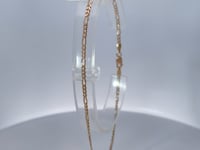 Figaro Ankle Bracelet 2.2MM 14K Yellow Gold 9.5 Inch