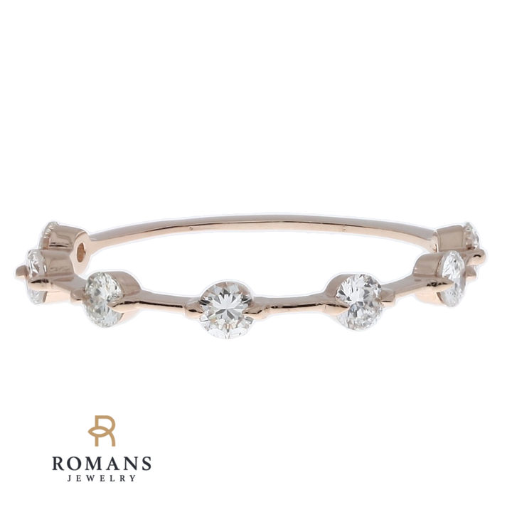 Diamond Band 14K Rose Gold .42 CTW