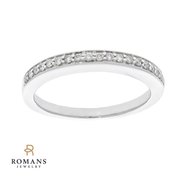 Diamond Band 14K White Gold .38CTW