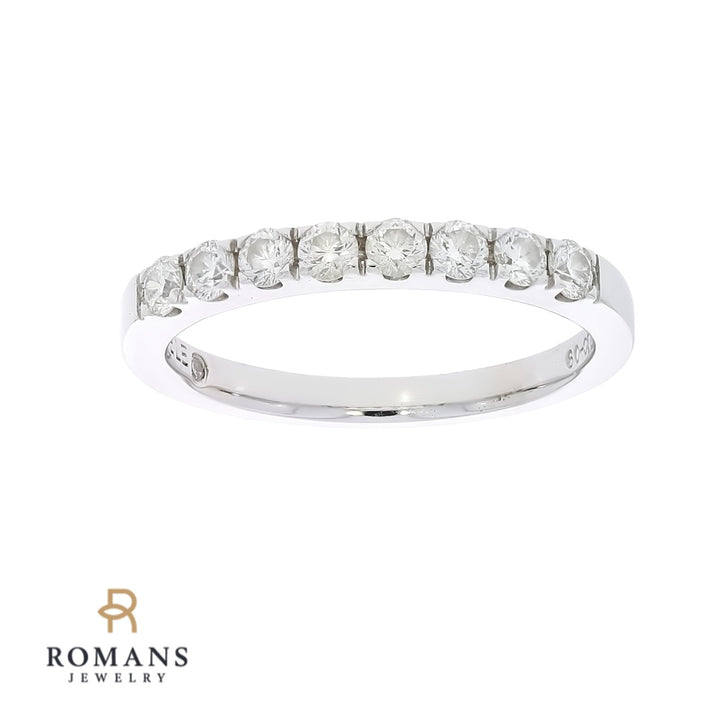 Diamond Band 14K White Gold .40 CTW
