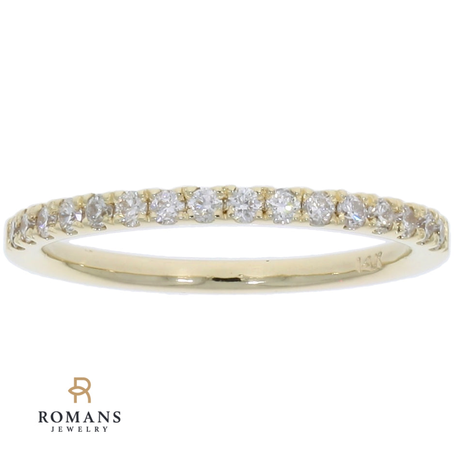 Diamond Band 14K Yellow Gold .25 CTW