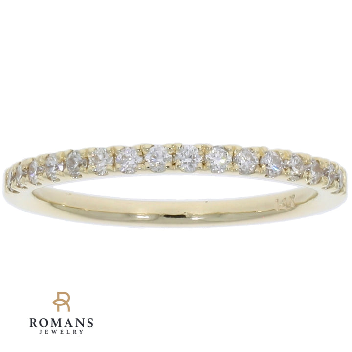 Diamond Band 14K Yellow Gold .25 CTW