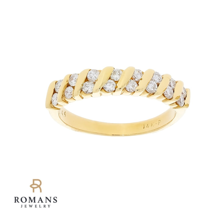 Diamond Band 14K Yellow Gold .44 CTW