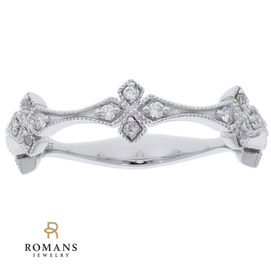Diamond Fashion Band 14K White Gold .14 CTW