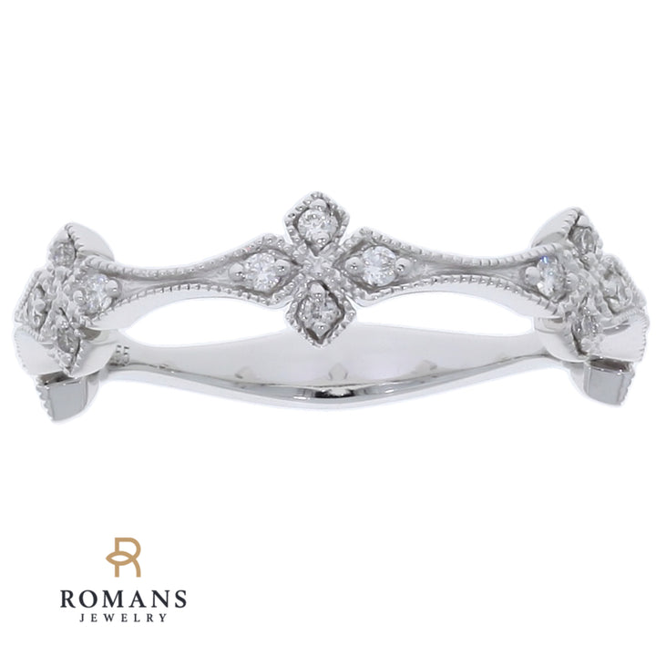 Diamond Fashion Band 14K White Gold .14 CTW