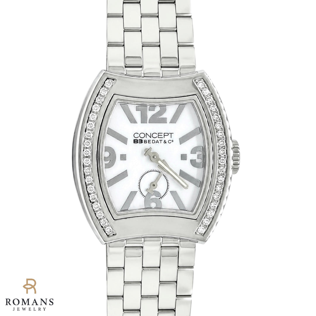 Bedat &amp; Co. Concept B3 Diamond Quartz Watch Stainless Steel 30mm CB03