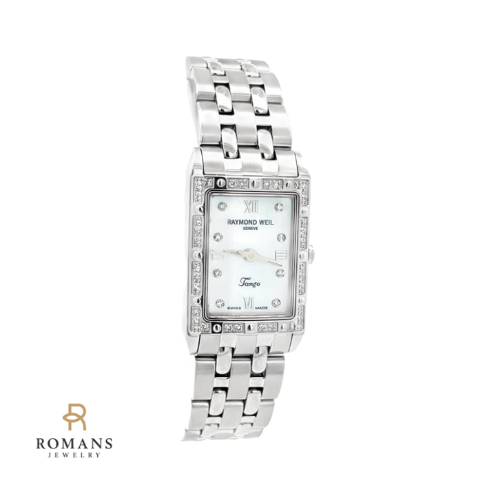 Raymond Weil Genève Tango Diamond Stainless Steel Ladies Watch