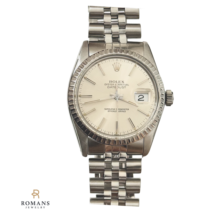 Rolex Datejust Watch 36MM 16030 Silver Dial