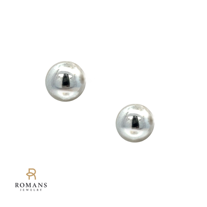 Tiffany & Co. Bead Ball Earrings Sterling Silver