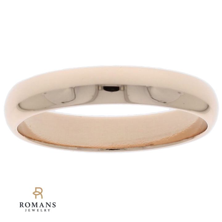 Wedding 3.5MM Band 14K Rose Gold