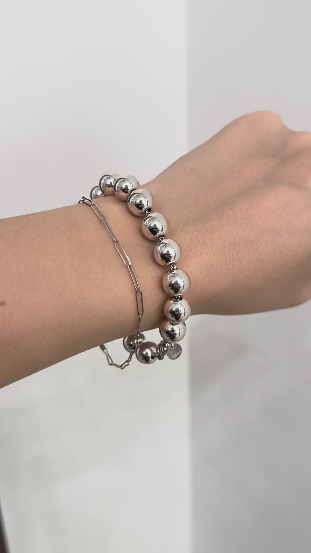 Tiffany & Co. Bead Sterling Silver Bracelet