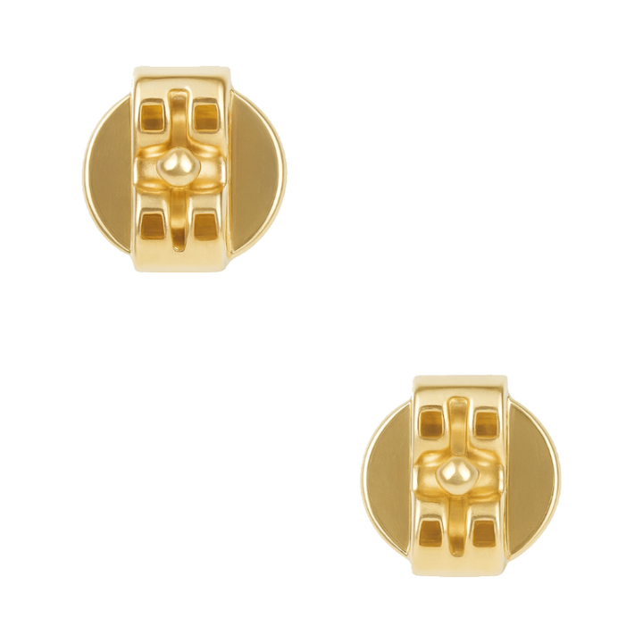 Classic Citrine Diamond Stud Earrings 14K Yellow Gold 1.30CTW