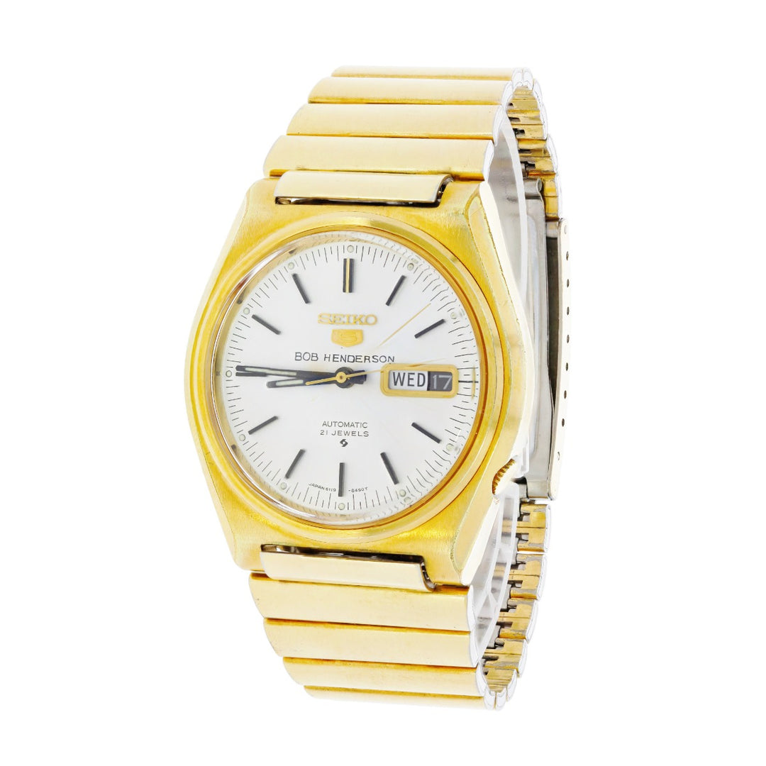 Seiko 5 Bob Henderson Automatic Vintage Watch 6119-8410