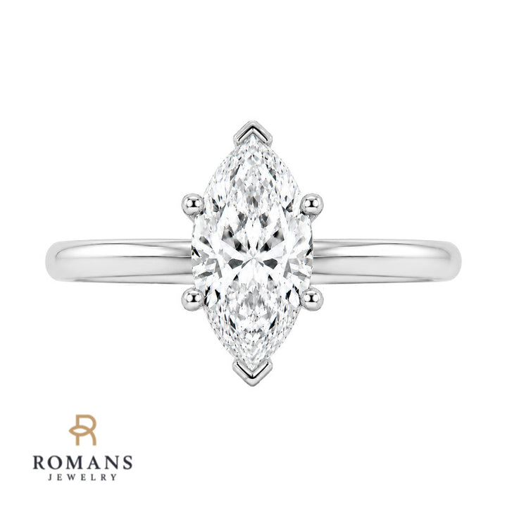 Verity Classic Bubble-Prong Engagement Solitaire Setting