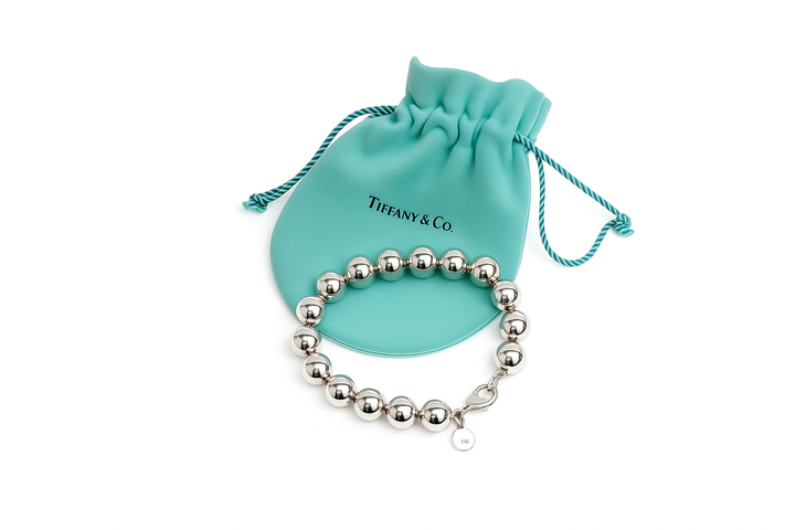 Tiffany & Co. Bead Sterling Silver Bracelet