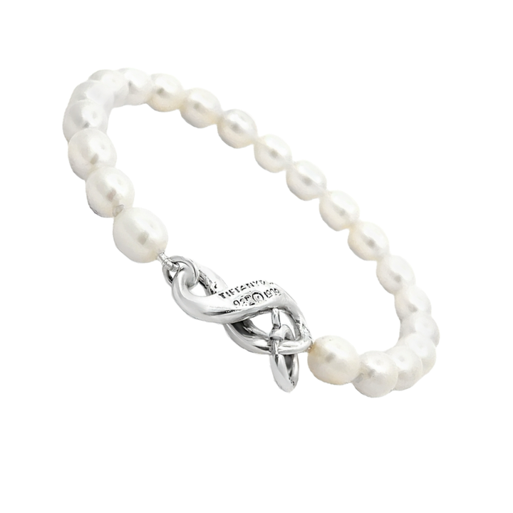 Tiffany & Co Pearl Bracelet Sterling Silver