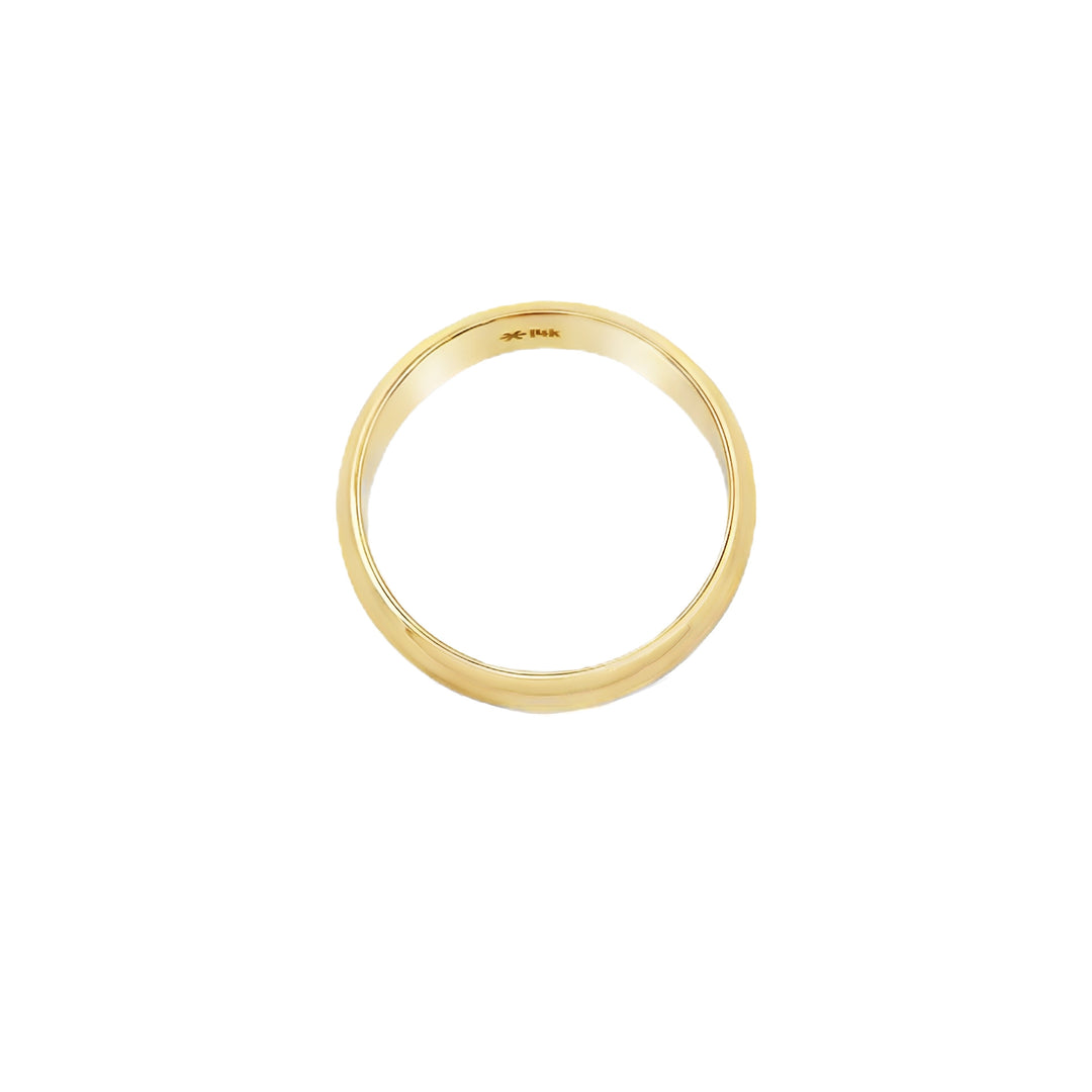 Classic Wedding Band 14K Yellow Gold 5MM