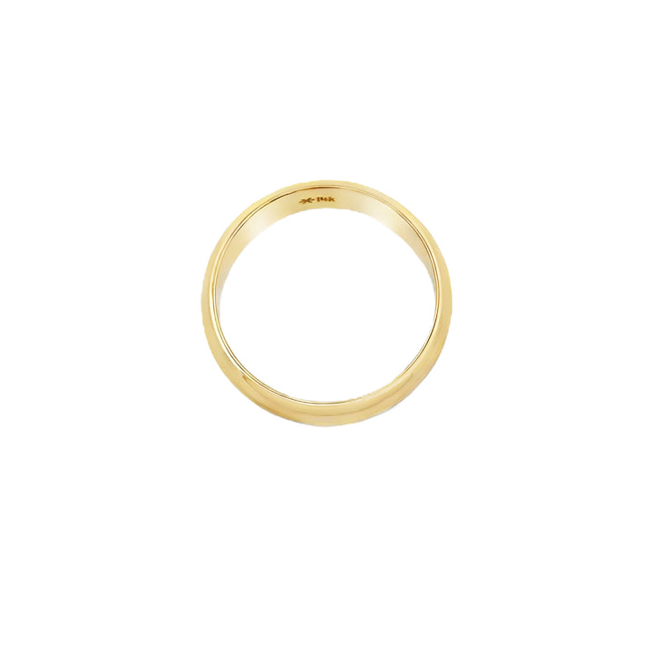 Classic Wedding Band 14K Yellow Gold 5MM
