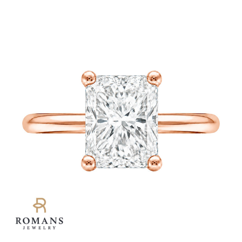 Verity Classic Bubble-Prong Engagement Solitaire Setting