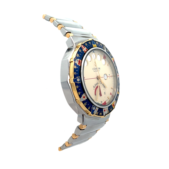 Corum Admirals Cup Regatta Timer Watch Stainless Steel & 18K Yellow Gold
