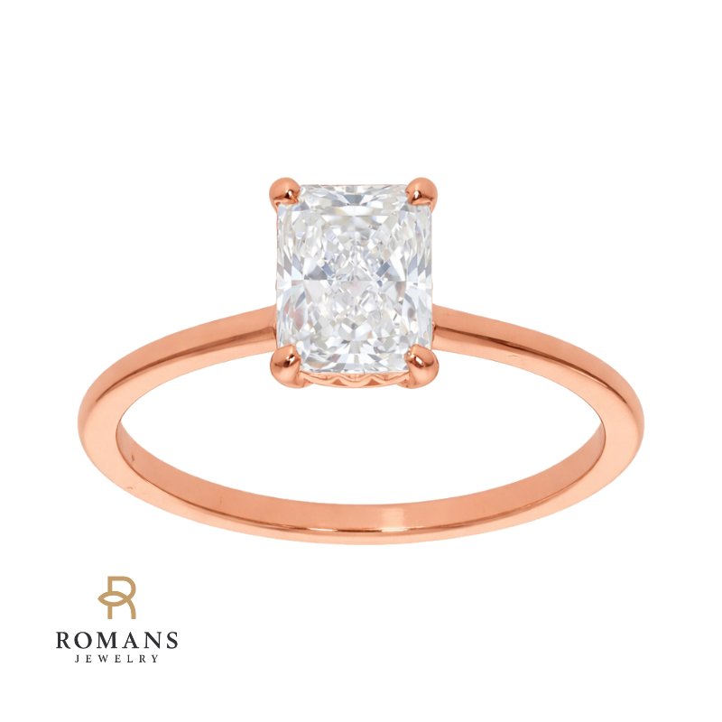 Covenant Hidden Halo Setting 14K Gold