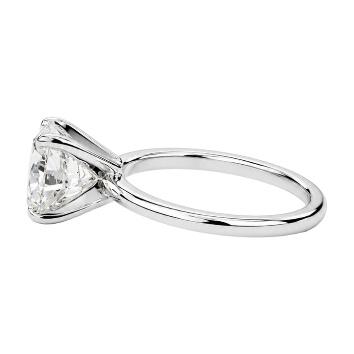 Round Diamond Solitaire Engagement Ring 1.68CT GIA 14K White Gold