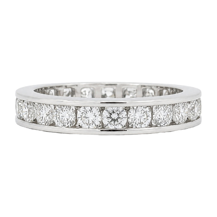 Diamond Eternity Band Platinum 2CTW