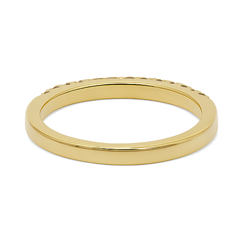 Classic Diamond Wedding Band 14K Yellow Gold .24CTW
