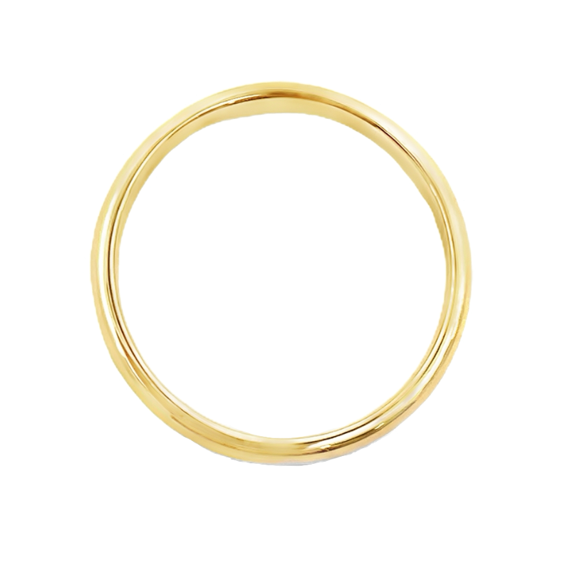 Men's Wedding Band 14K Yellow Gold