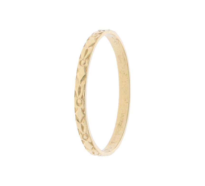 Baby Ring Vintage 10K Yellow Gold