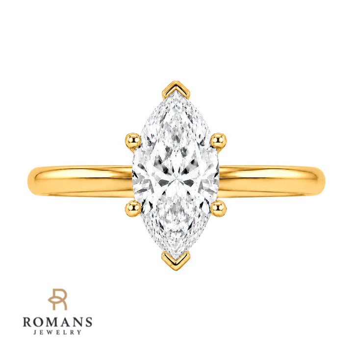 Verity Classic Bubble-Prong Engagement Solitaire Setting