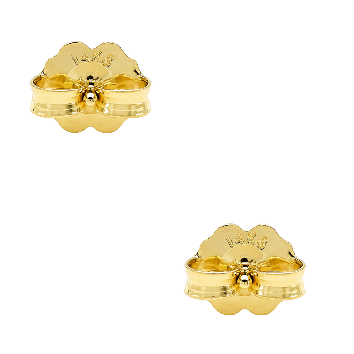 Martini Diamond Stud Earrings 0.33CTW 14K Yellow Gold