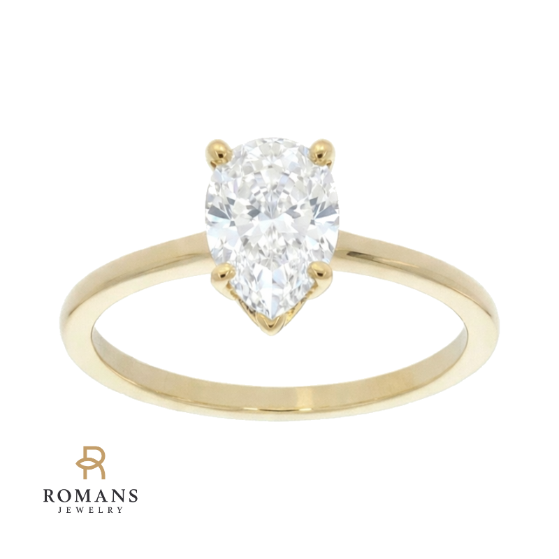 Covenant Hidden Halo Setting 14K Gold